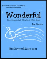 Wonderful Two-Part Mixed choral sheet music cover
